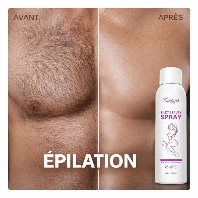 Spray Dépilatoire Instantané – Peau Lisse en Quelques Minutes