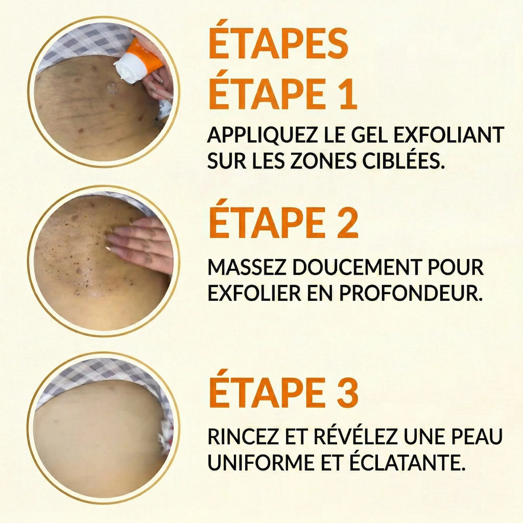 Gel Exfoliant à L’huile d’orange